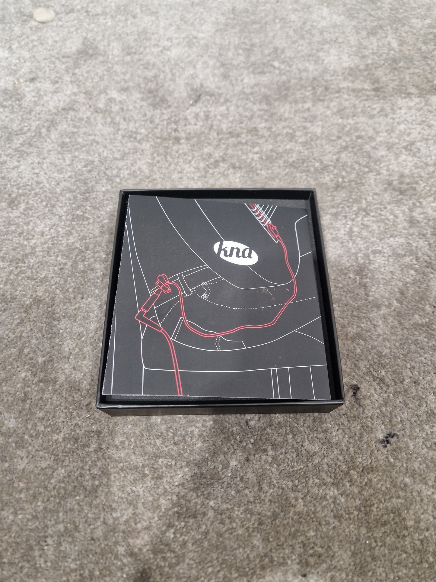 KNA S2 Piezo Pickup - Detachable Acoustic Transducer - Excellent w/ Original Box