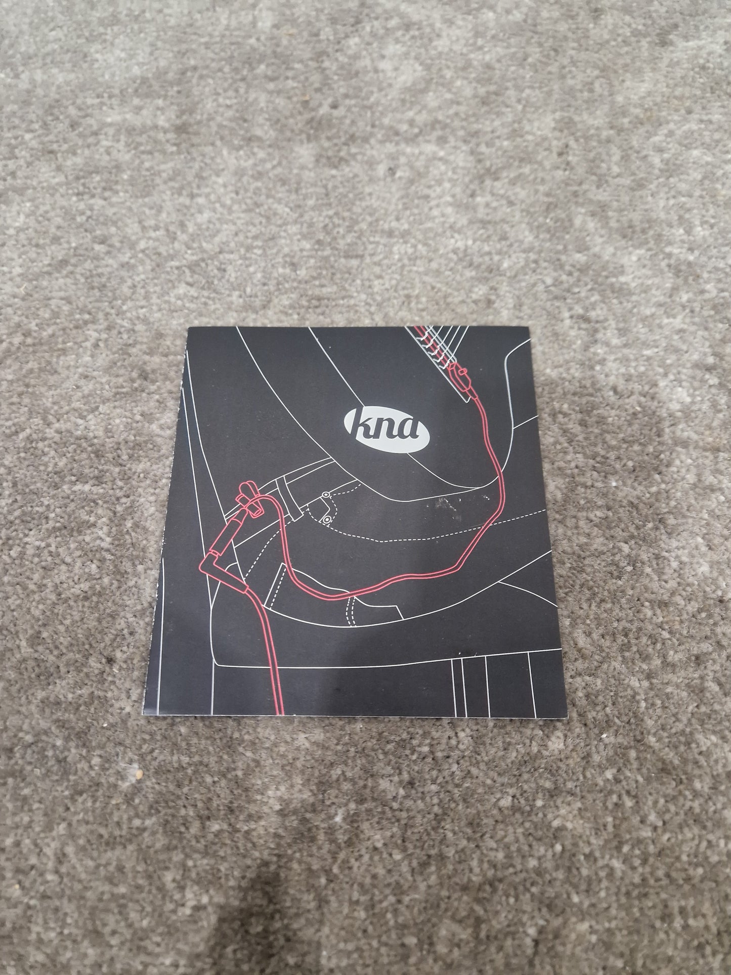 KNA S2 Piezo Pickup - Detachable Acoustic Transducer - Excellent w/ Original Box