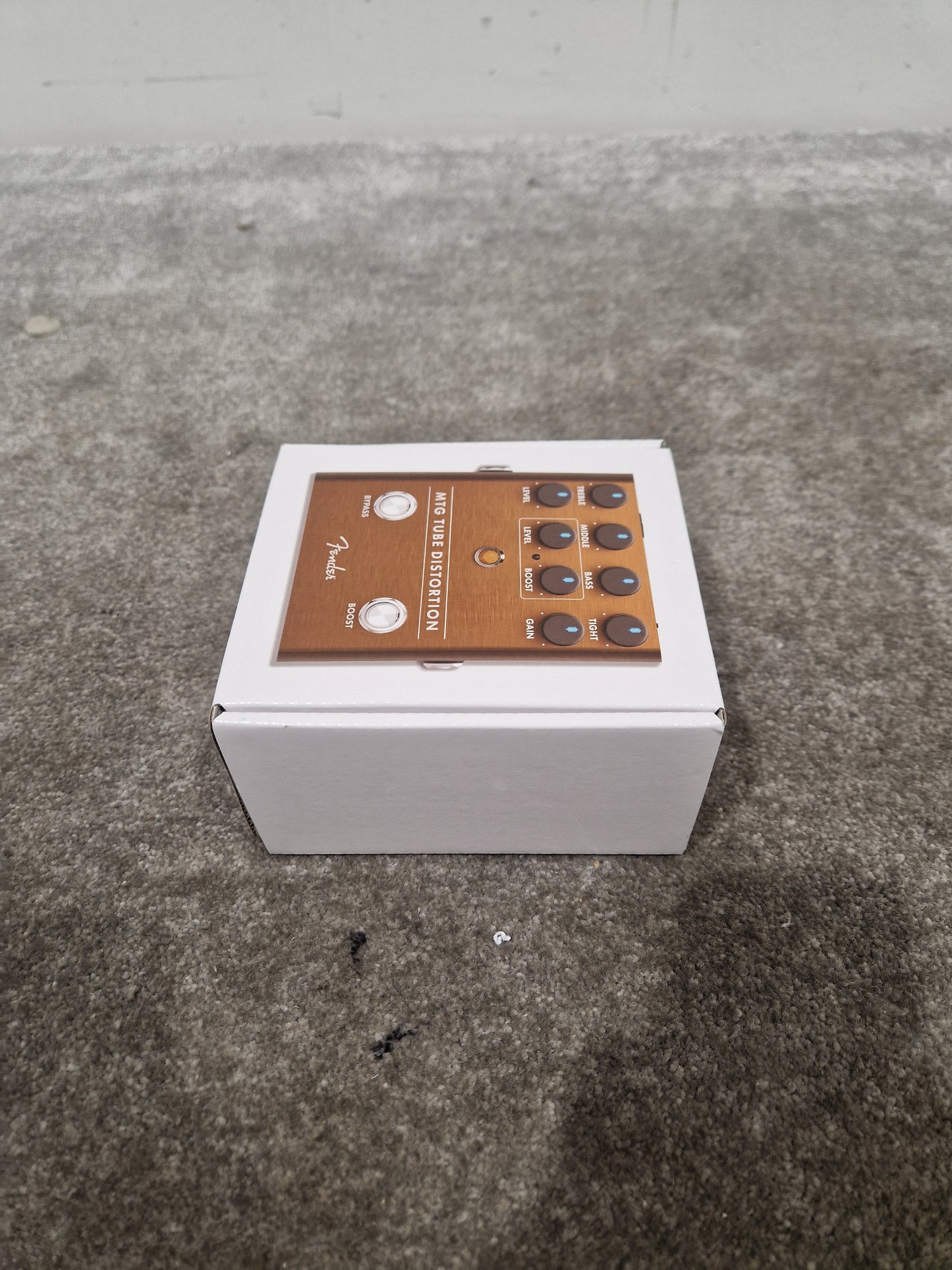 Fender MTG Tube Distortion Pedal - Analog Tube Overdrive - Open Box