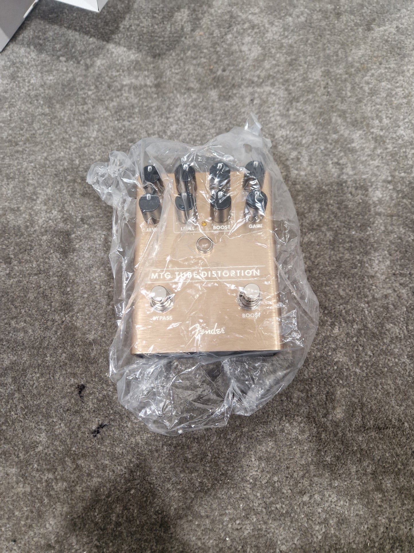 Fender MTG Tube Distortion Pedal - Analog Tube Overdrive - Open Box