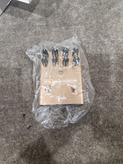 Fender MTG Tube Distortion Pedal - Analog Tube Overdrive - Open Box