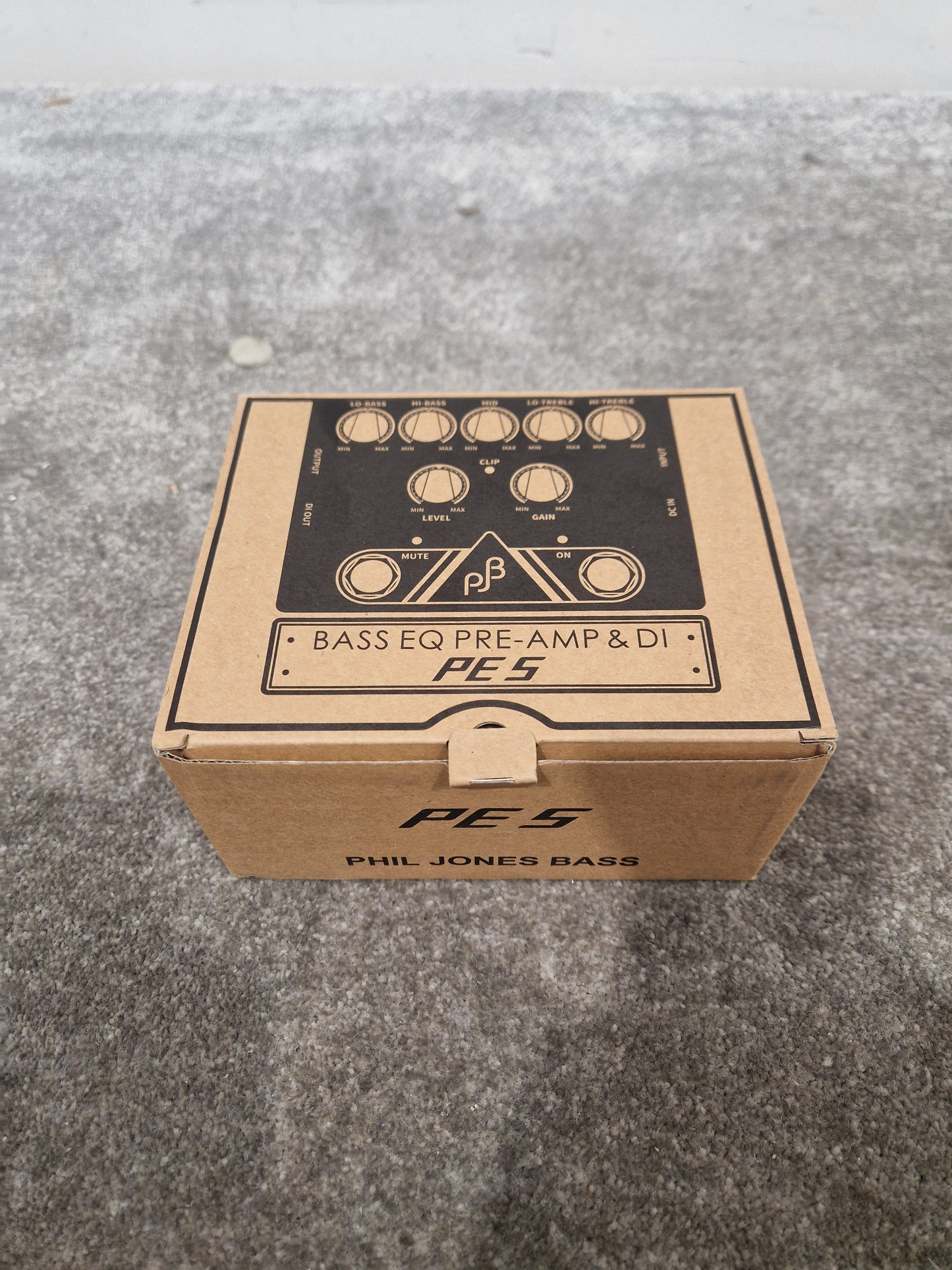 Phil Jones Bass PE5 Preamp - 5-Band EQ Control - Open Box