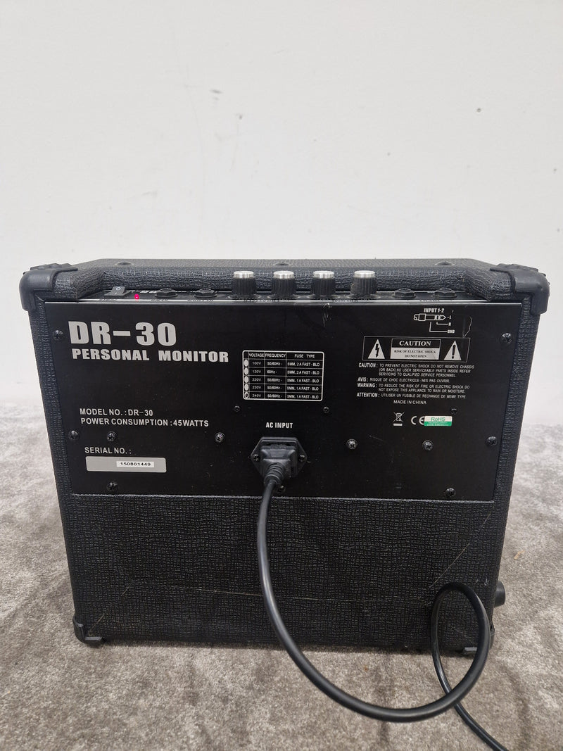 Subzero DR-30 Drum Amplifier - Compact Drum Monitor - Excellent w/ Power Supply - Image 7