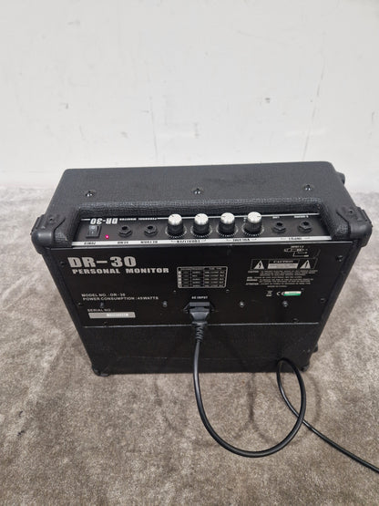 Subzero DR-30 Drum Amplifier - Compact Drum Monitor - Excellent w/ Power Supply