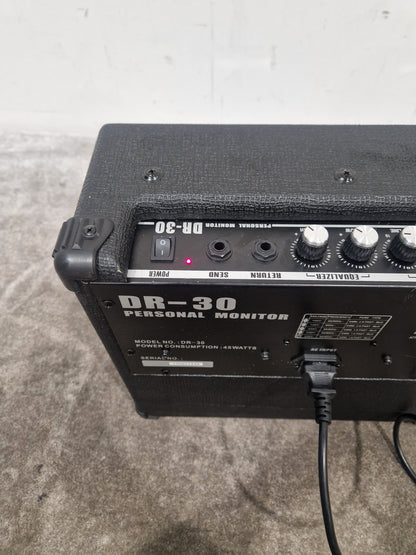 Subzero DR-30 Drum Amplifier - Compact Drum Monitor - Excellent w/ Power Supply