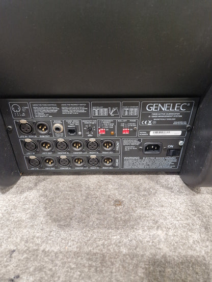 Genelec 7060B Active Subwoofer - Precise Bass Response - Very Good w/ Power Supply