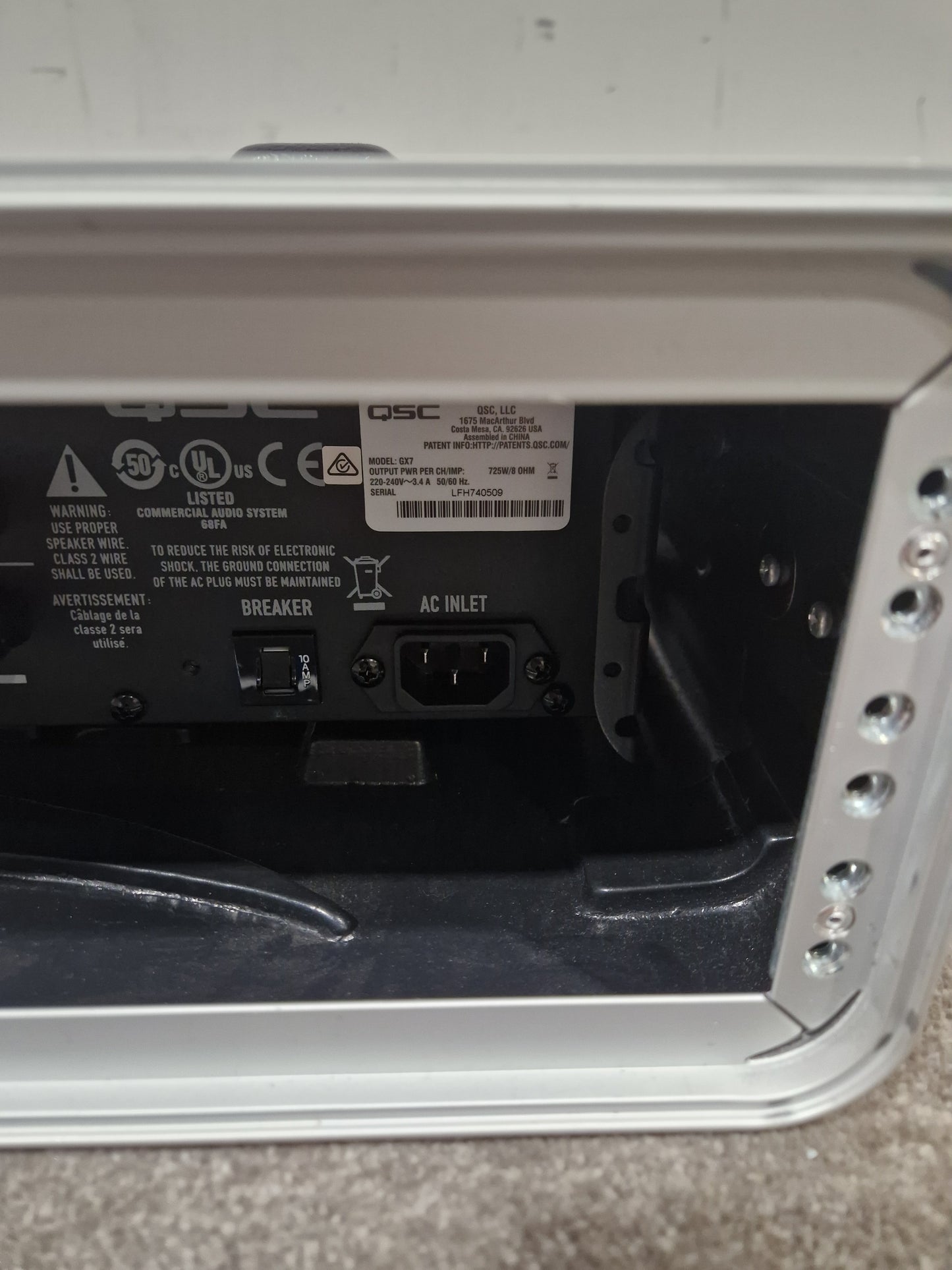 GSC GX7 - Multi-Channel Audio Interface - Excellent w/ Power Supply & Hard Case