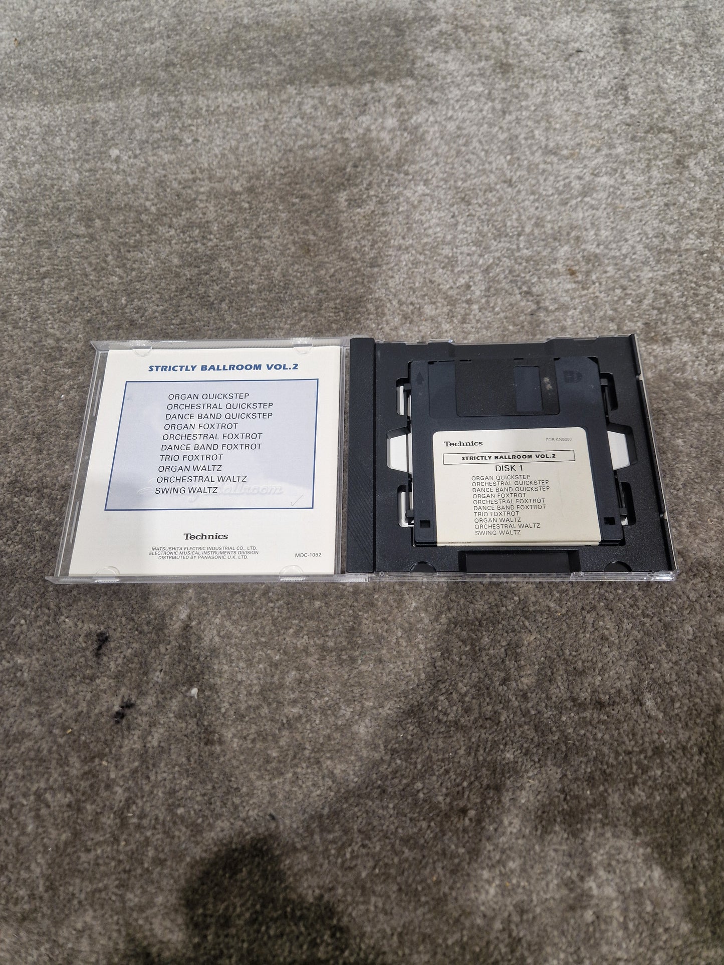 Technics Strictly Ballroom VOL.2 For KN5000 - Dance Music Collection - Excellent