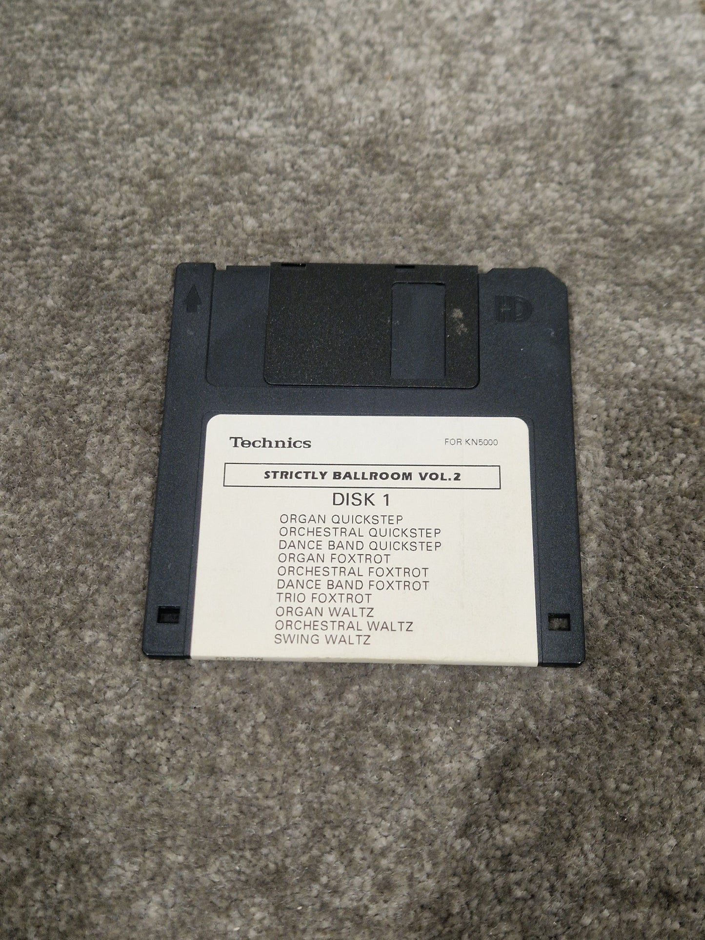 Technics Strictly Ballroom VOL.2 For KN5000 - Dance Music Collection - Excellent