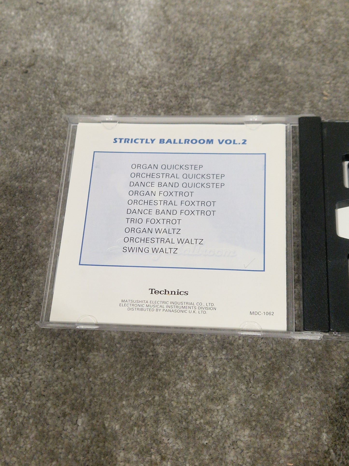 Technics Strictly Ballroom VOL.2 For KN5000 - Dance Music Collection - Excellent