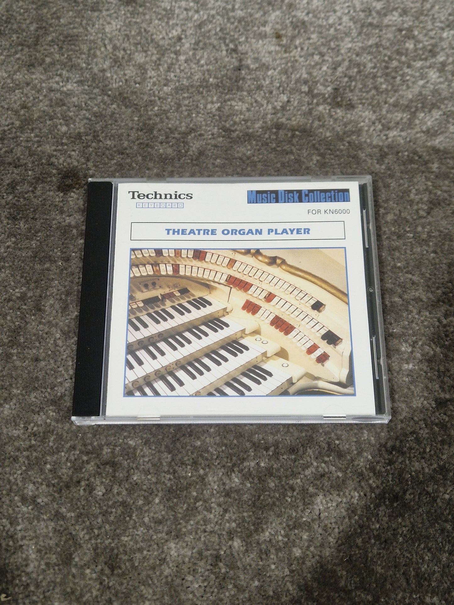 Technics Theatre Organ Player For KN6000 Sound Module - Advanced Digital Sound - Excellent