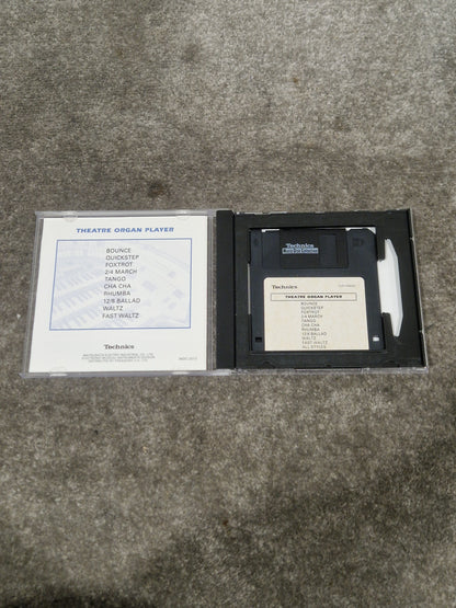 Technics Theatre Organ Player For KN6000 Sound Module - Advanced Digital Sound - Excellent