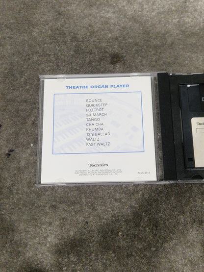 Technics Theatre Organ Player For KN6000 Sound Module - Advanced Digital Sound - Excellent