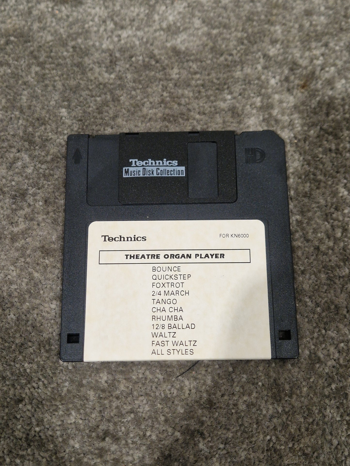 Technics Theatre Organ Player For KN6000 Sound Module - Advanced Digital Sound - Excellent
