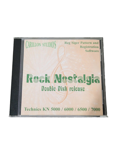Technics Rock Nostalgia For Kn5000-7000 Sound Module - Vintage Sound Expansion - Excellent