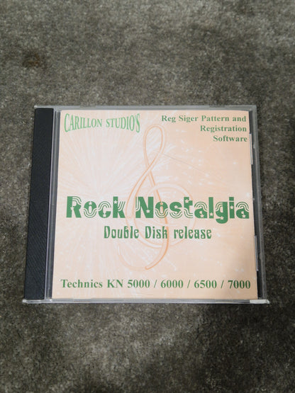 Technics Rock Nostalgia For Kn5000-7000 Sound Module - Vintage Sound Expansion - Excellent