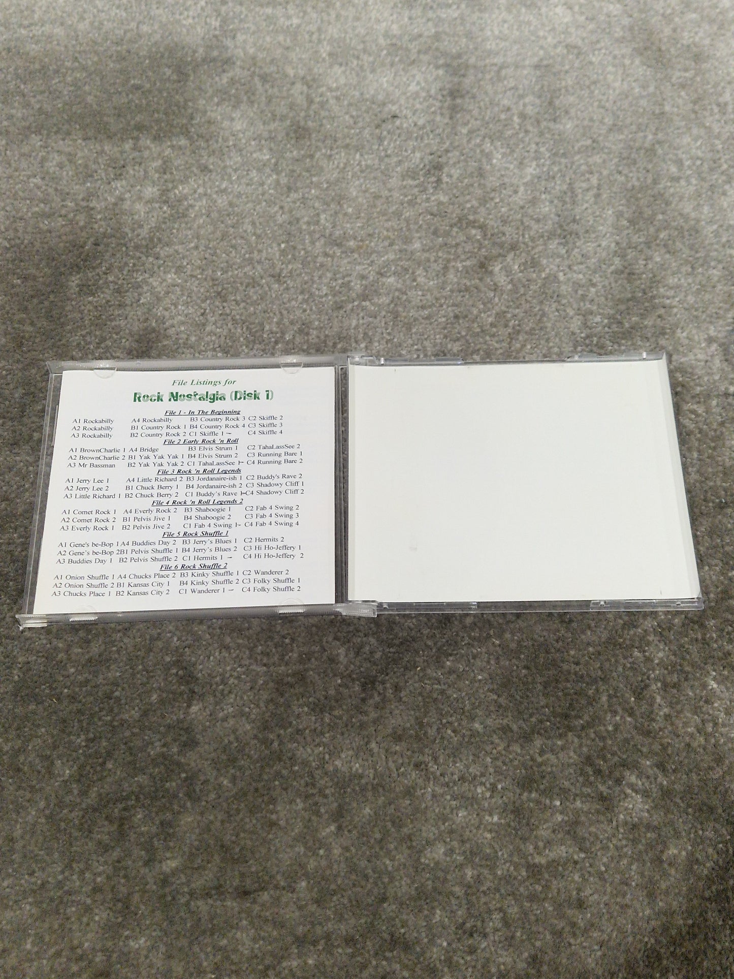 Technics Rock Nostalgia For Kn5000-7000 Sound Module - Vintage Sound Expansion - Excellent