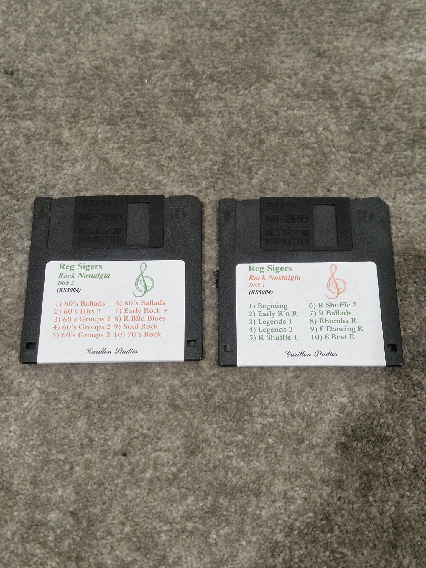 Technics Rock Nostalgia For Kn5000-7000 Sound Module - Vintage Sound Expansion - Excellent