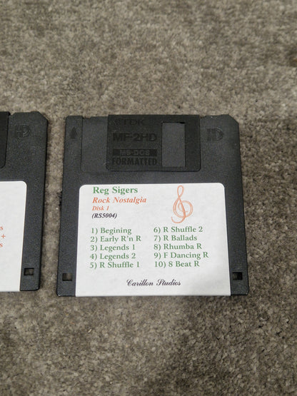 Technics Rock Nostalgia For Kn5000-7000 Sound Module - Vintage Sound Expansion - Excellent