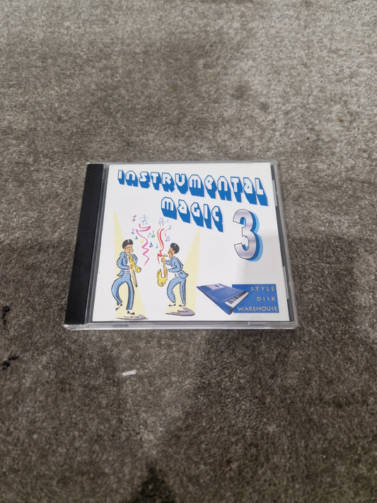 Technics Instrumental Magic Vol 3 For Kn6000-7000 Sound Module - Comprehensive Sound Library - Excellent