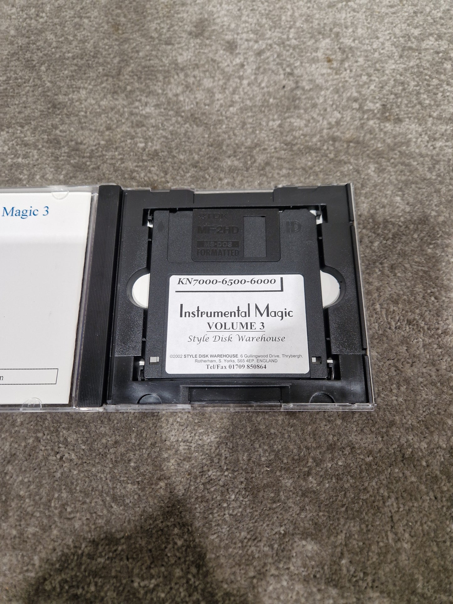 Technics Instrumental Magic Vol 3 For Kn6000-7000 Sound Module - Comprehensive Sound Library - Excellent