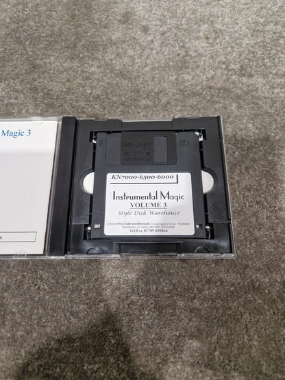 Technics Instrumental Magic Vol 3 For Kn6000-7000 Sound Module - Comprehensive Sound Library - Excellent