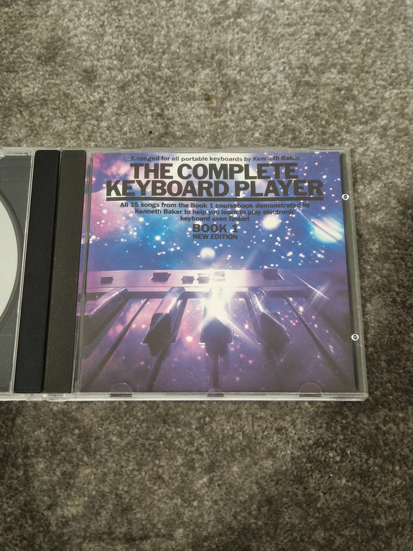 The Complete Keyboard Player 1 And 2 Discs - Instructional Audio Discs - Excellent