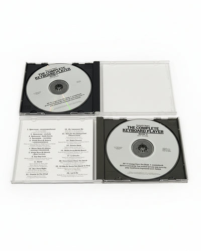 The Complete Keyboard Player 1 And 2 Discs - Instructional Audio Discs - Excellent