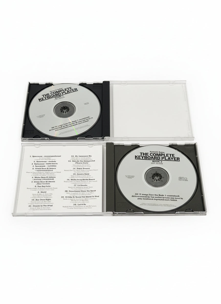 The Complete Keyboard Player 1 And 2 Discs - Instructional Audio Discs - Excellent