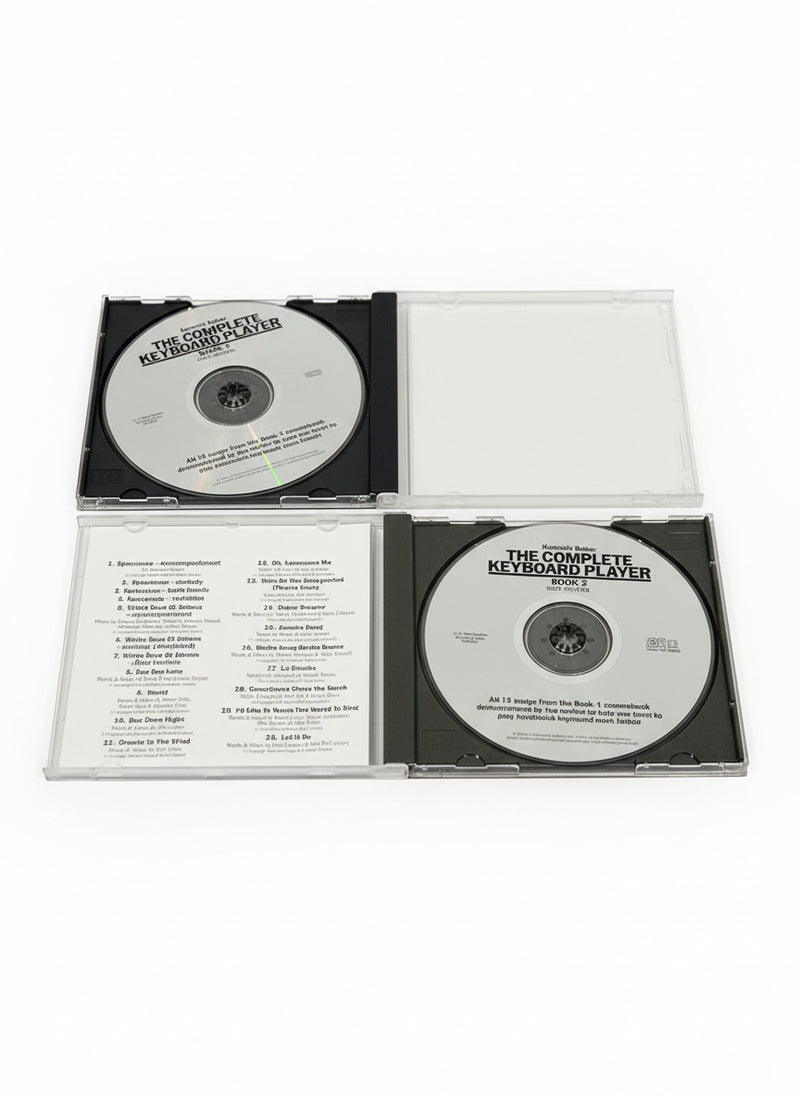 The Complete Keyboard Player 1 And 2 Discs - Instructional Audio Discs - Excellent - Image 1