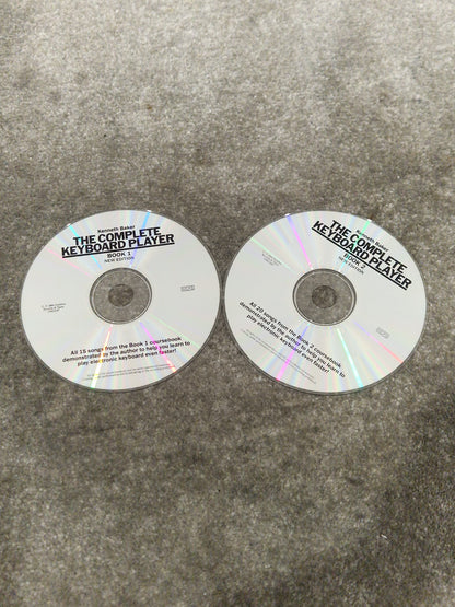 The Complete Keyboard Player 1 And 2 Discs - Instructional Audio Discs - Excellent