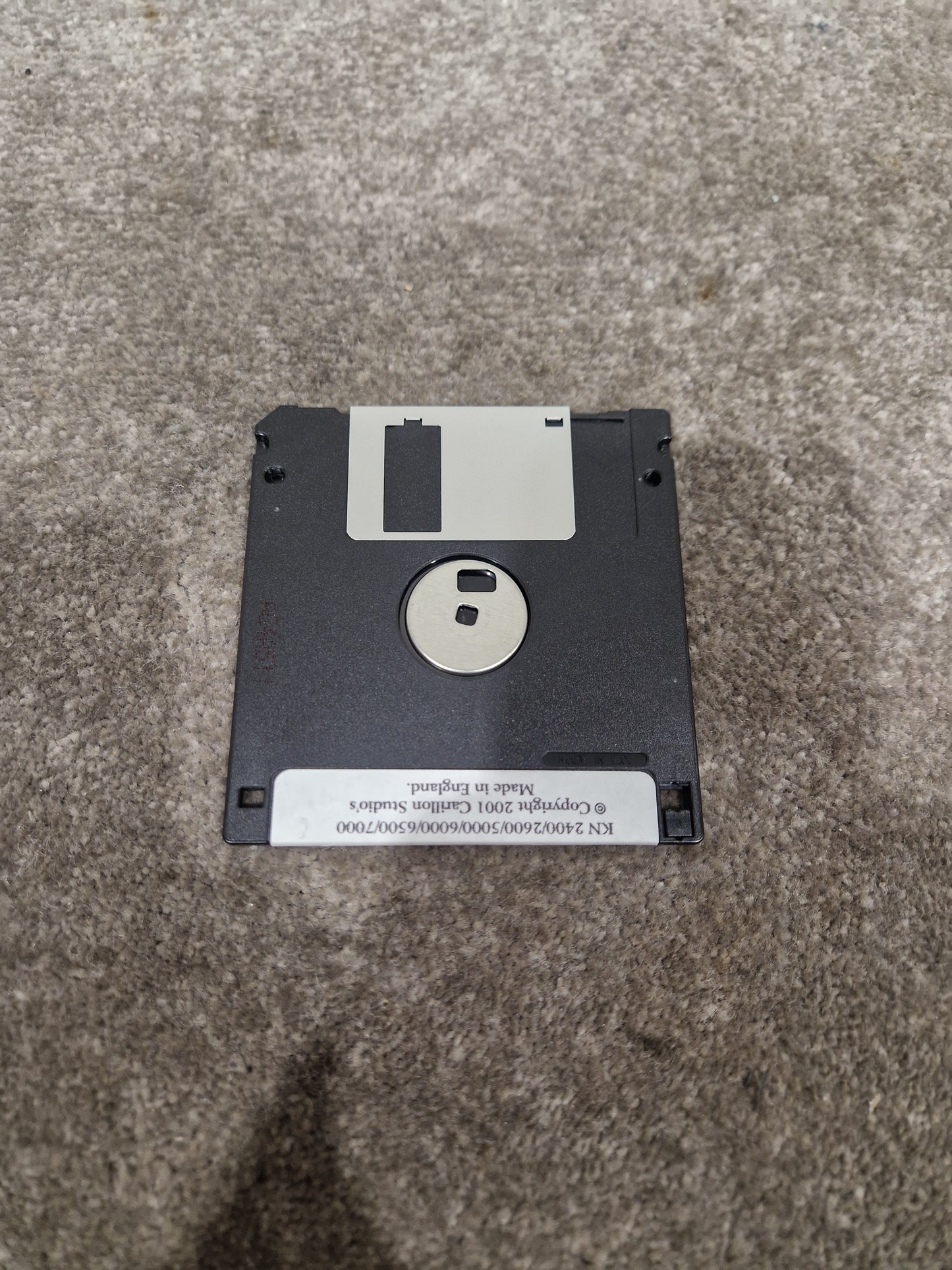 Carillon Studios Romantic Strings Floppy Disc For Kn2400-7000 - Vintage Sound Library - Excellent