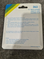 563 3 1/2'' Head Cleaning Diskette With Cleaning Fluid - Magnetic Drive Maintenance - Excellent - Image 5
