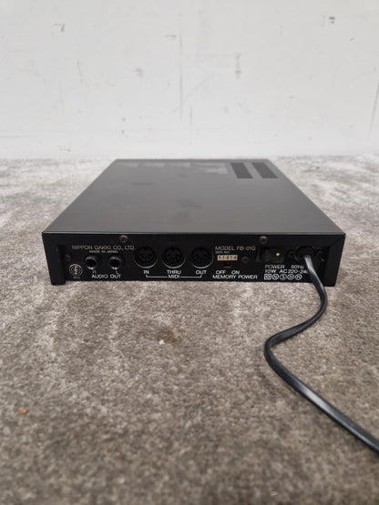 Yamaha FB-01 - FM Tone Generator Module - Very Good w/ Power Supply & Pedal