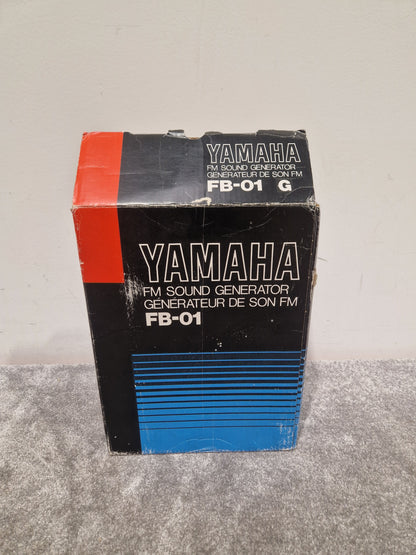 Yamaha FB-01 - FM Tone Generator Module - Very Good w/ Power Supply & Pedal