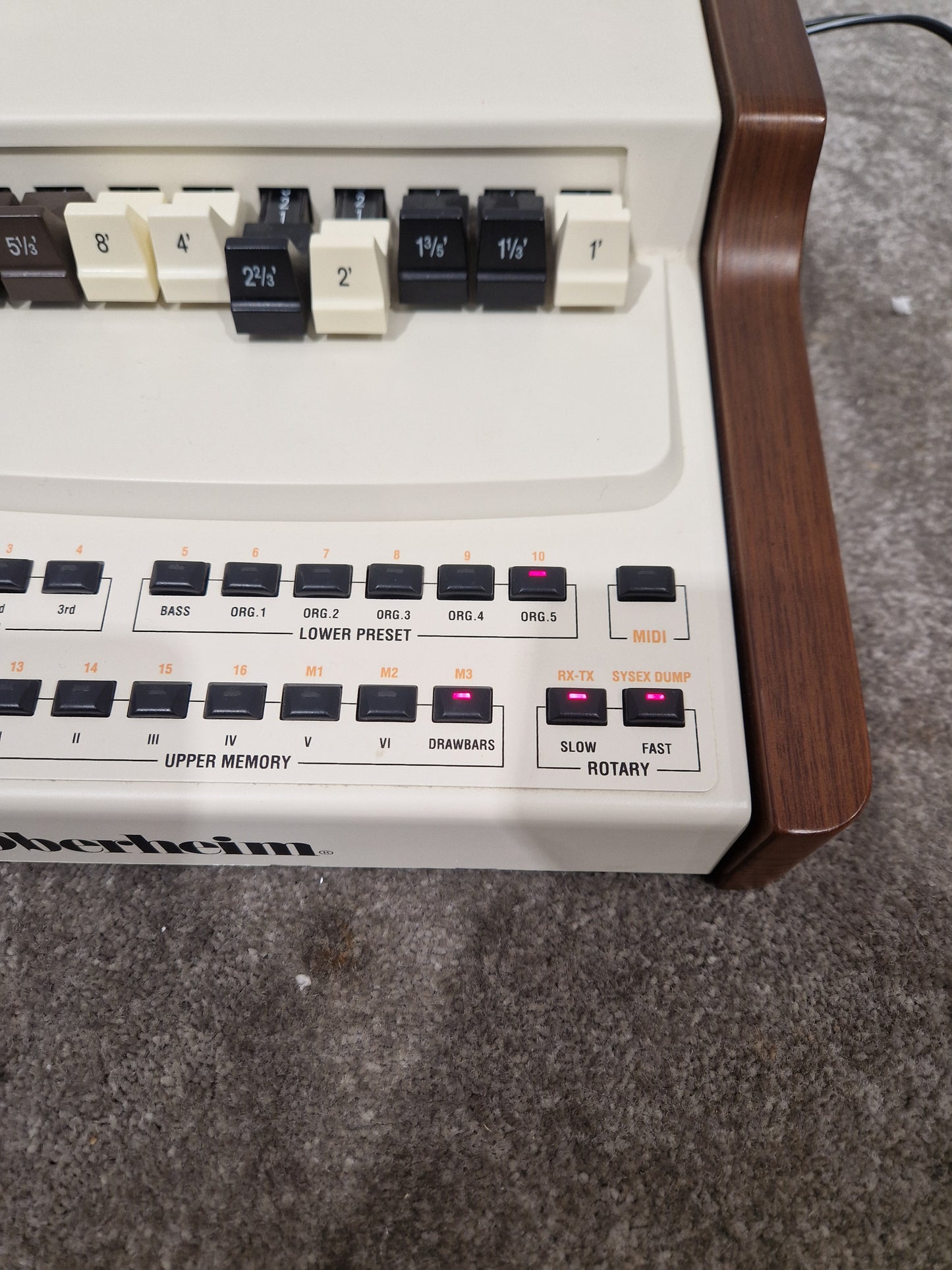 Oberheim OB3 - Classic Organ Emulator - Excellent w/ Power Supply