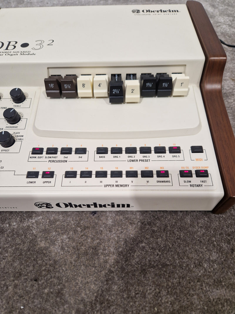 Oberheim OB3 - Classic Organ Emulator - Excellent w/ Power Supply - Image 12