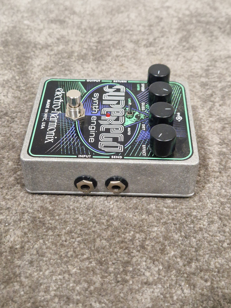 Electro Harmonix Superego - Synth Engine Effects Pedal - Excellent w/ Original Box & Power Supply - Image 4