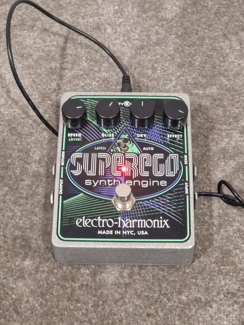 Electro Harmonix Superego - Synth Engine Effects Pedal - Excellent w/ Original Box & Power Supply - Image 10