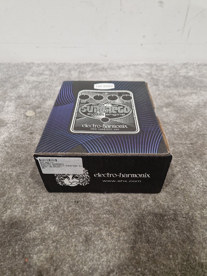 Electro Harmonix Superego - Synth Engine Effects Pedal - Excellent w/ Original Box & Power Supply - Image 7