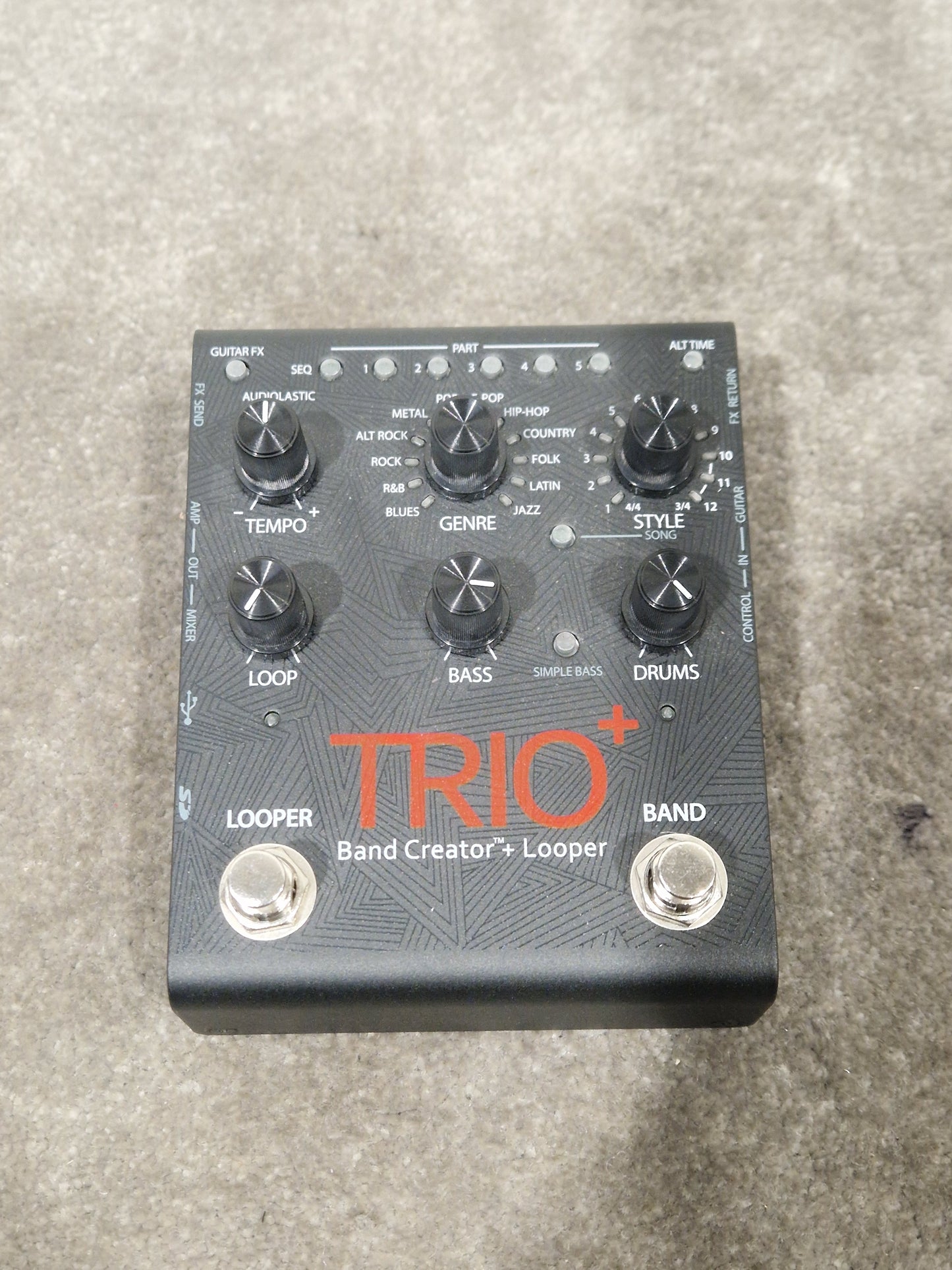 Digitech Trio Plus - Band Creator/Looper - Excellent