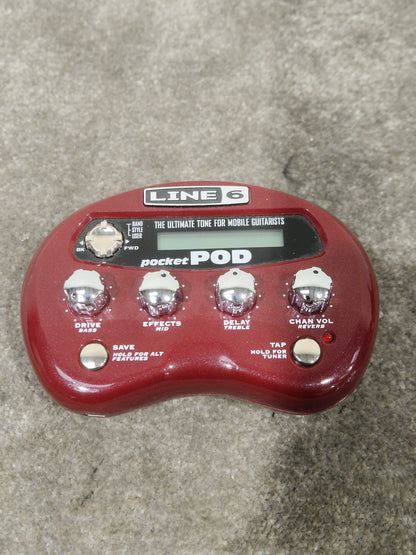 Line 6 Pocket Pod - Compact Multi-Effects Processor - Excellent