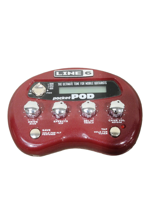 Line 6 Pocket Pod - Compact Multi-Effects Processor - Excellent