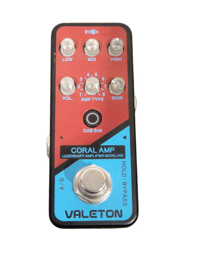 Valeton Coral AMP - Compact Multi-Effect Unit - Excellent