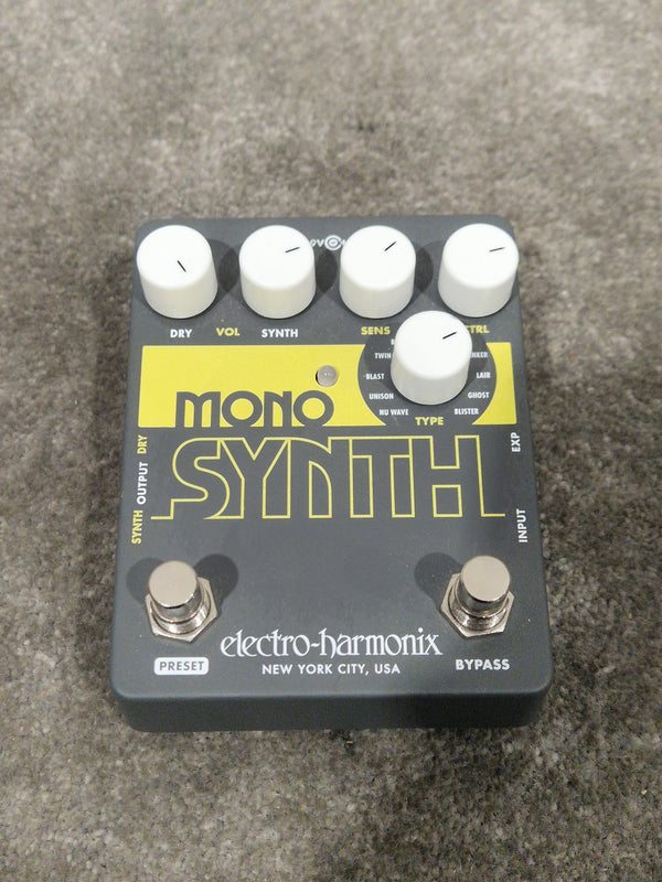 Electro Harmonix Mono Synth - Analog Synth Effects Pedal - Excellent