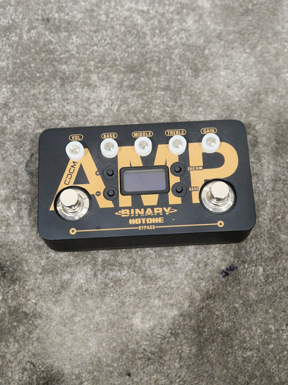 Hotone Binary AMP Simulator - 24-bit DSP Modeling - Excellent w/ Original Box