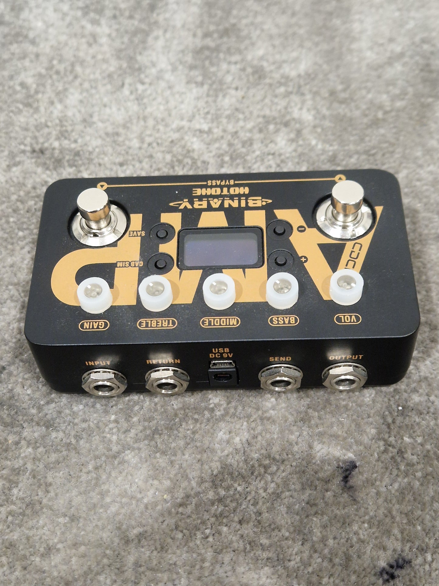 Hotone Binary AMP Simulator - 24-bit DSP Modeling - Excellent w/ Original Box