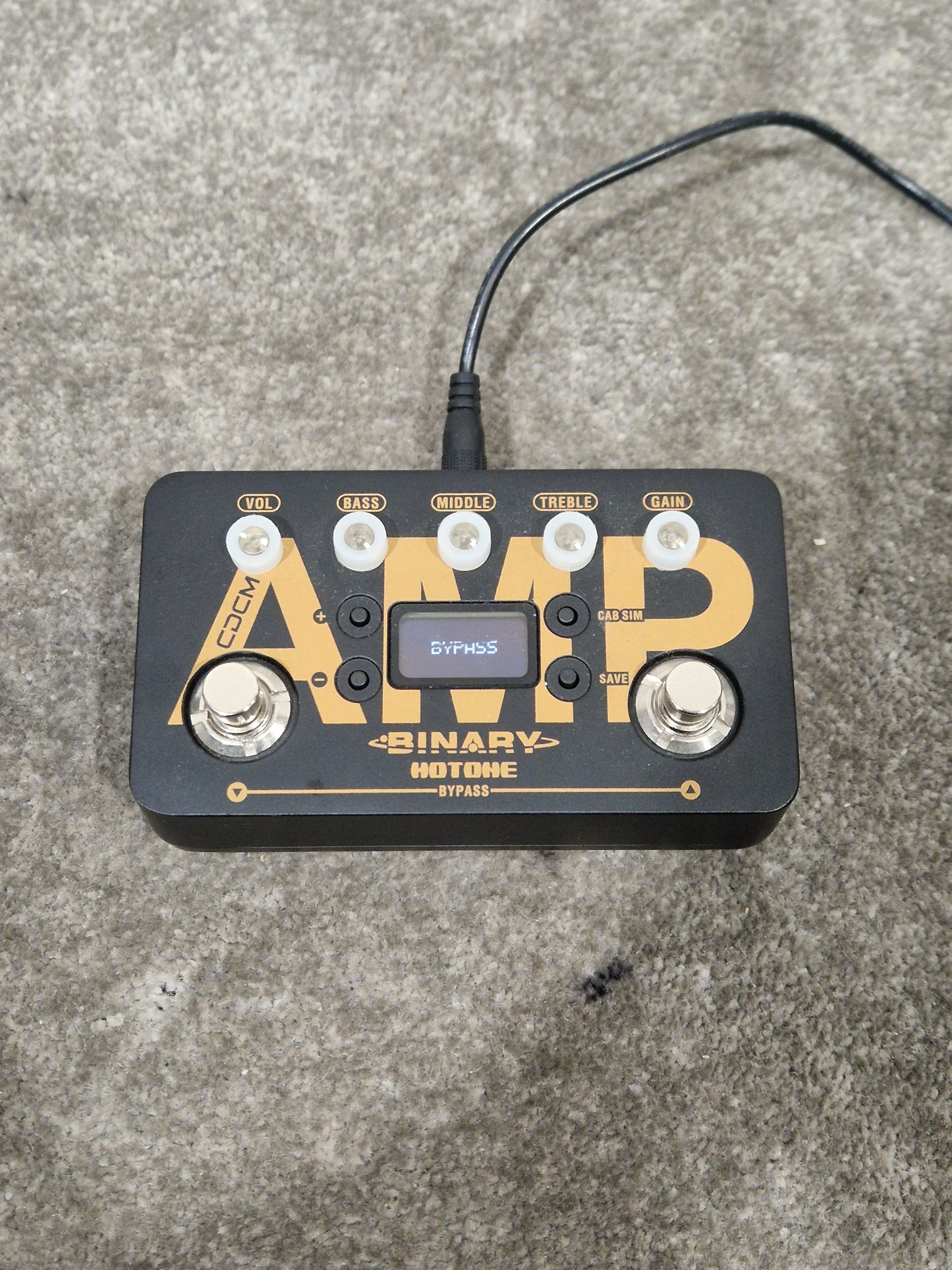 Hotone Binary AMP Simulator - 24-bit DSP Modeling - Excellent w/ Original Box