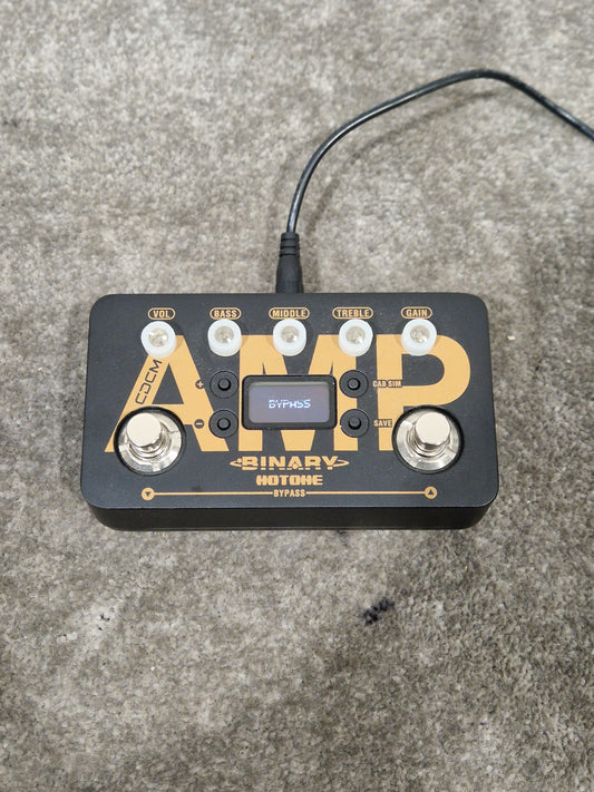 Hotone Binary AMP Simulator - 24-bit DSP Modeling - Excellent w/ Original Box