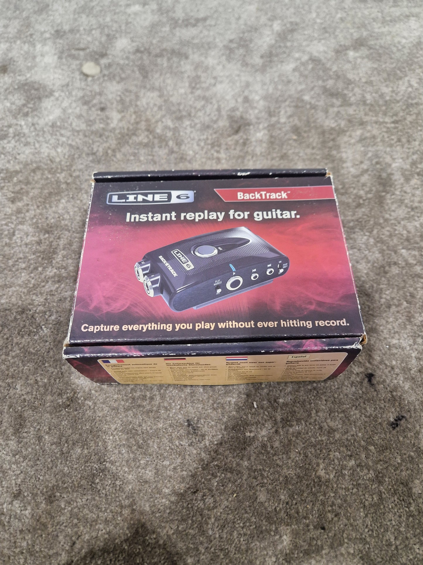 Line 6 Backtrack - Portable Audio Recorder - Excellent w/ Original Box